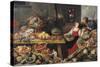 Fruit and Vegetable Market-Frans Snyders-Stretched Canvas