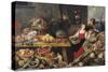 Fruit and Vegetable Market-Frans Snyders-Stretched Canvas