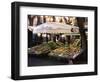Fruit and Vegetable Shop in the Piazza Mercato, Frascati, Lazio, Italy-Michael Newton-Framed Photographic Print