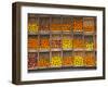 Fruit and Vegetable Shop in Wooden Crates, Montevideo, Uruguay-Per Karlsson-Framed Premium Photographic Print