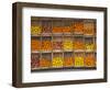 Fruit and Vegetable Shop in Wooden Crates, Montevideo, Uruguay-Per Karlsson-Framed Photographic Print