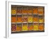 Fruit and Vegetable Shop in Wooden Crates, Montevideo, Uruguay-Per Karlsson-Framed Photographic Print