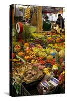 Fruit and Vegetable Stall at Campo De Fiori Market, Rome, Lazio, Italy, Europe-Peter Barritt-Stretched Canvas