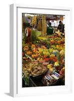 Fruit and Vegetable Stall at Campo De Fiori Market, Rome, Lazio, Italy, Europe-Peter Barritt-Framed Photographic Print