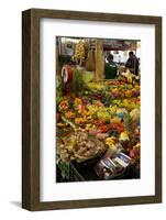 Fruit and Vegetable Stall at Campo De Fiori Market, Rome, Lazio, Italy, Europe-Peter Barritt-Framed Photographic Print