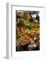 Fruit and Vegetable Stall at Campo De Fiori Market, Rome, Lazio, Italy, Europe-Peter Barritt-Framed Photographic Print