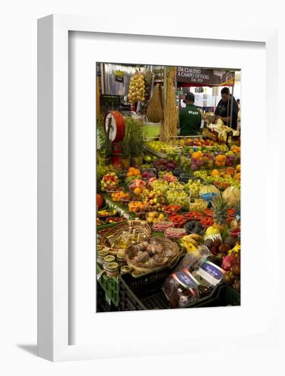 Fruit and Vegetable Stall at Campo De Fiori Market, Rome, Lazio, Italy, Europe-Peter Barritt-Framed Photographic Print