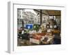 Fruit and Vegetable Stall at Canal Side Market, Venice, Veneto, Italy-Christian Kober-Framed Photographic Print