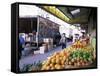 Fruit and Vegetable Stall, China Town, Manhattan, New York, New York State, USA-Yadid Levy-Framed Stretched Canvas