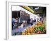 Fruit and Vegetable Stall, China Town, Manhattan, New York, New York State, USA-Yadid Levy-Framed Photographic Print