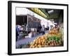 Fruit and Vegetable Stall, China Town, Manhattan, New York, New York State, USA-Yadid Levy-Framed Photographic Print