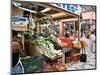 Fruit and Vegetable Stand in the Central Market, Mazatlan, Mexico-Charles Sleicher-Mounted Photographic Print