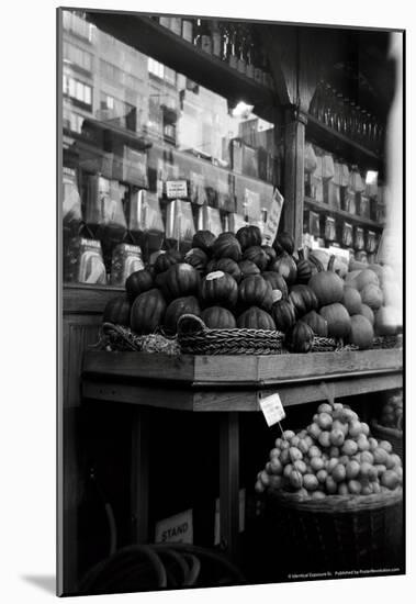 Fruit and Vegetable Stand NYC-null-Mounted Poster