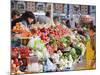 Fruit and Vegetable Stands, Bessarabsky Rynok Market, Kiev, Ukraine, Europe-Christian Kober-Mounted Photographic Print