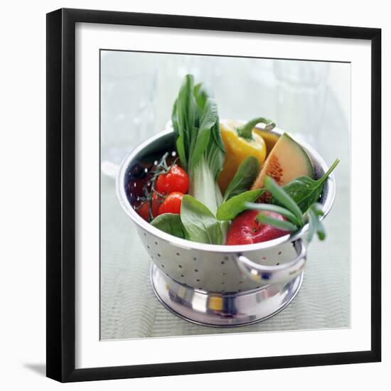 Fruit And Vegetables-David Munns-Framed Premium Photographic Print