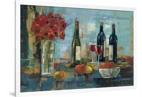 Fruit and Wine-Silvia Vassileva-Framed Art Print