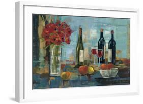 Fruit and Wine-Silvia Vassileva-Framed Art Print