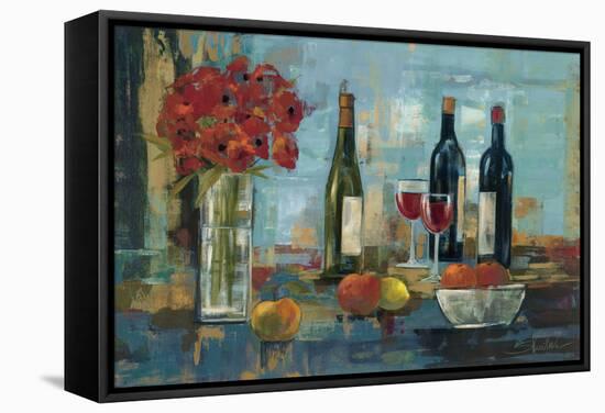 Fruit and Wine-Silvia Vassileva-Framed Stretched Canvas