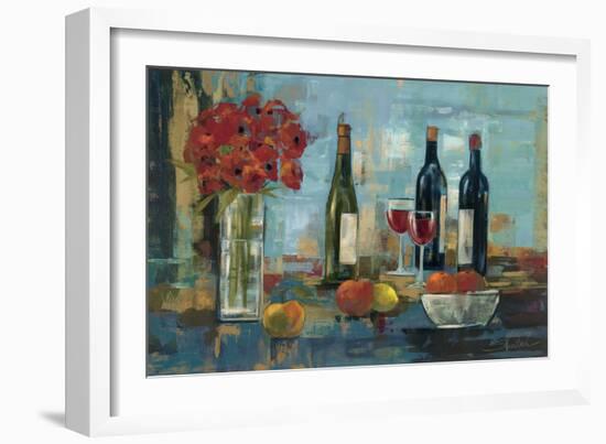 Fruit and Wine-Silvia Vassileva-Framed Premium Giclee Print