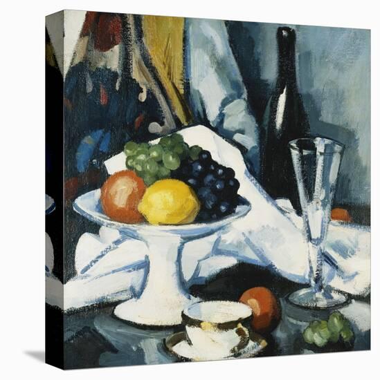 Fruit and Wine-Samuel John Peploe-Stretched Canvas