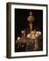 Fruit Bowl, a Beer Glass, a Wine Glass and a Statuette-Georg Hinz-Framed Giclee Print