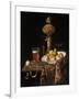 Fruit Bowl, a Beer Glass, a Wine Glass and a Statuette-Georg Hinz-Framed Giclee Print