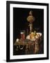 Fruit Bowl, a Beer Glass, a Wine Glass and a Statuette-Georg Hinz-Framed Giclee Print