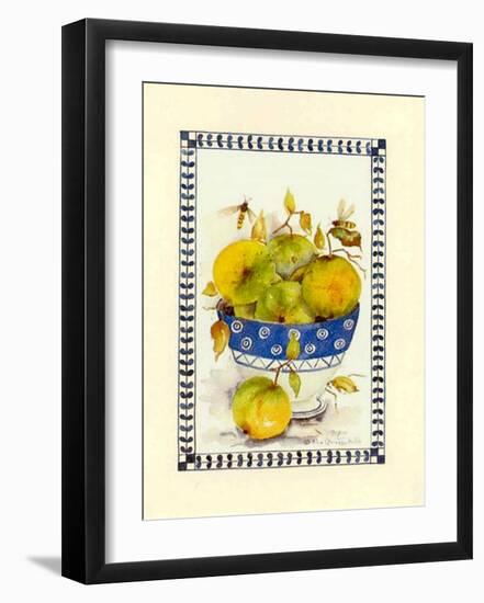 Fruit Bowl I-Alie Kruse-Kolk-Framed Art Print