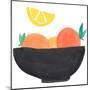 Fruit Bowl I-Emily Navas-Mounted Art Print