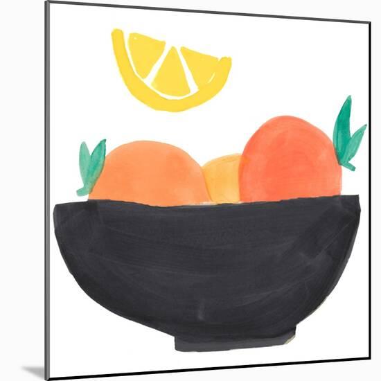 Fruit Bowl I-Emily Navas-Mounted Art Print