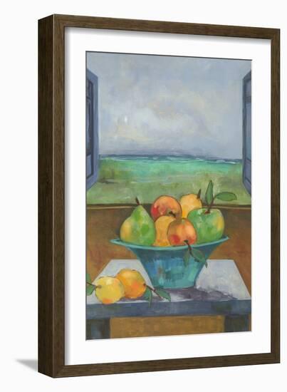 Fruit Bowl I-Jacob Q-Framed Art Print