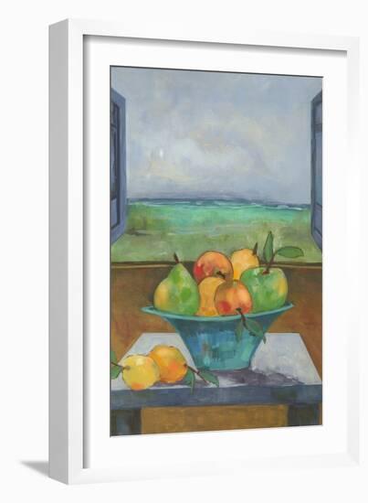 Fruit Bowl I-Jacob Q-Framed Art Print