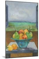 Fruit Bowl I-Jacob Q-Mounted Art Print