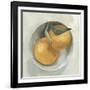 Fruit Bowl II-null-Framed Art Print