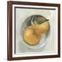 Fruit Bowl II-null-Framed Art Print