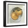 Fruit Bowl II-null-Framed Art Print