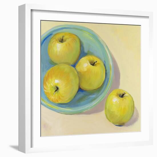 Fruit Bowl Trio II-Tim OToole-Framed Art Print