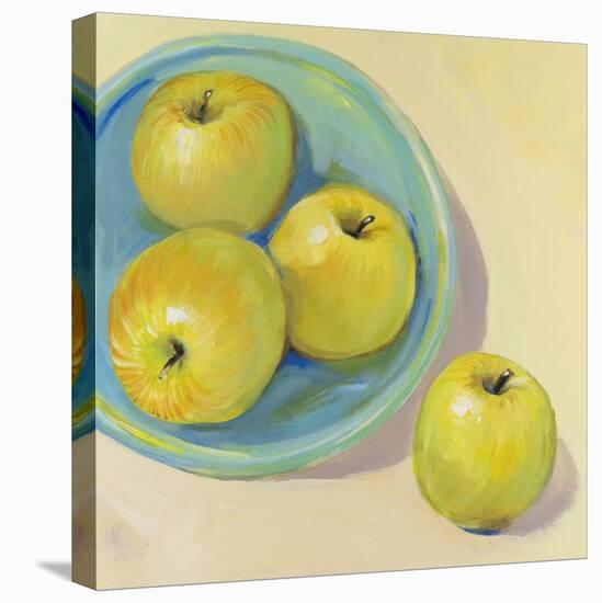 Fruit Bowl Trio II-Tim OToole-Stretched Canvas