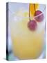 Fruit Cocktail with Cherries and Lemon Peel-Foodcollection-Stretched Canvas