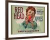 Fruit Crate Labels: Red Head Apples; Distributed by Smith and Holden, New York-null-Framed Art Print