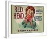 Fruit Crate Labels: Red Head Apples; Distributed by Smith and Holden, New York-null-Framed Art Print