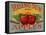 Fruit Crate Labels: Rising Sun Fancy Apples; F.E. Nellis and Company-null-Framed Stretched Canvas