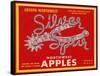 Fruit Crate Labels: Silver Spur Northwest Apples-null-Framed Stretched Canvas