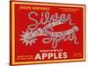 Fruit Crate Labels: Silver Spur Northwest Apples-null-Stretched Canvas