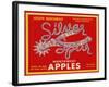 Fruit Crate Labels: Silver Spur Northwest Apples-null-Framed Art Print