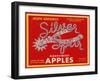 Fruit Crate Labels: Silver Spur Northwest Apples-null-Framed Art Print