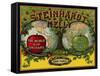 Fruit Crate Labels: Steinhardt and Kelly; New York, New York-null-Framed Stretched Canvas