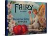 Fruit Crate Labels: Wenatchee Valley Apples; Fairy Brand-null-Stretched Canvas