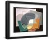 Fruit-Dish and Carafe, 1927-Juan Gris-Framed Giclee Print