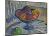 Fruit dish on a Garden Chair, c.1890-Paul Gauguin-Mounted Premium Giclee Print